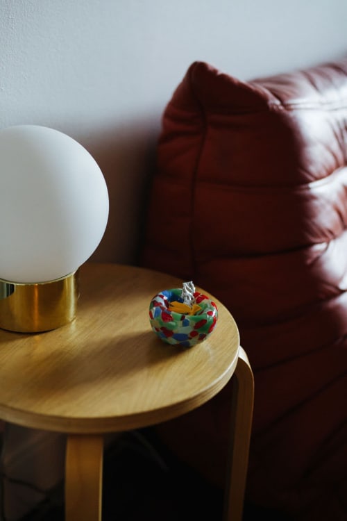 Glass Blown Snacktime Bubble Bowl | Decorative Objects by Maria Ida Designs