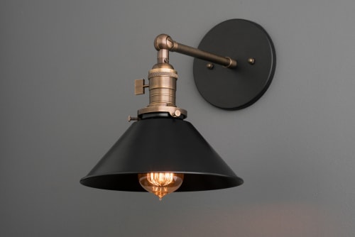 Industrial Lighting - Wall Sconce - Model No. 9144 | Sconces by Peared Creation