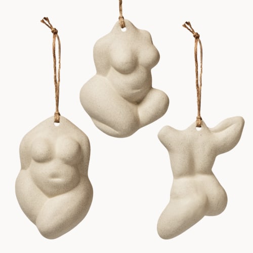 Las Figuras Ornaments in Stoneware | Decorative Objects by Franca NYC