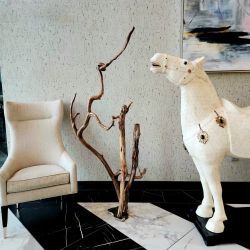 Large Driftwood Art Sculpture "Persistent Heart" | Sculptures by Sculptured By Nature  By John Walker