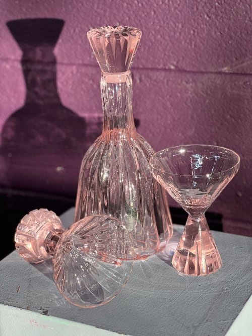 Martini Decanter Set | Drinkware by LE Glassworks