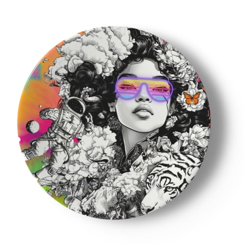 Woman In The Clouds | Decorative Objects by Candace M