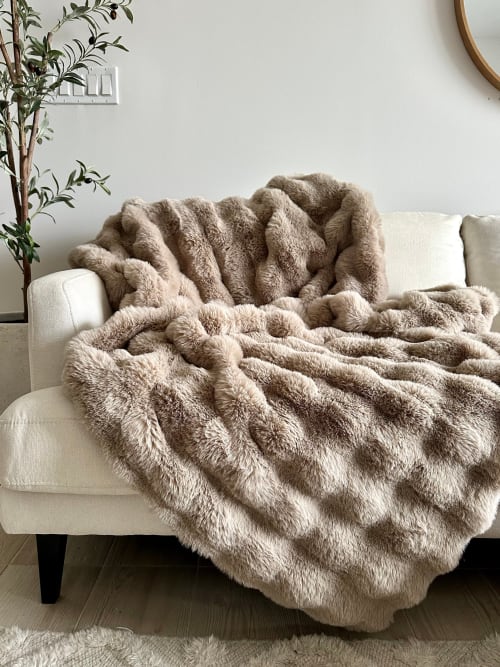 Helena Throw Blanket | Linens & Bedding by Busa Designs