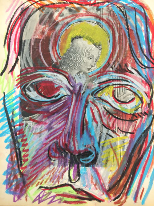 Prayer | Drawing in Paintings by Eric Farache Artist