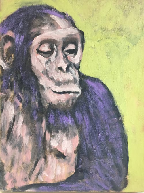Mauve | Oil And Acrylic Painting in Paintings by Eric Farache Artist