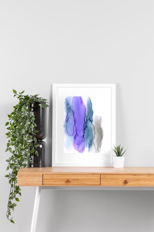 Layered Transitions | Mixed Media in Paintings by Megan Spindler