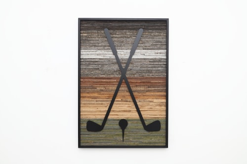 Golf 36"x52" | Wall Hangings by Craig Forget