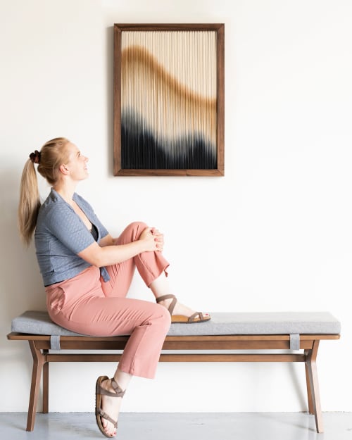FLOW III - Framed-Collection | Wall Hangings by Rianne Aarts / Teddy and Wool Studio