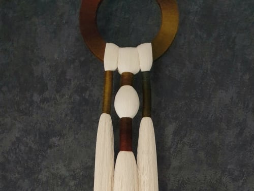 Boho woven wall hanging, woven tapestry designs | Wall Hangings by Sarmal Design