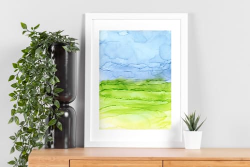 Space for New Beginnings | abstract original art | Watercolor Painting in Paintings by Megan Spindler