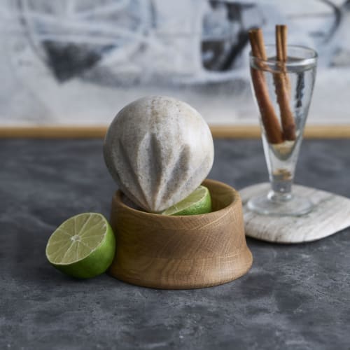 Belfort Reamer / Tray Set Single | Decorative Tray in Decorative Objects by The Collective