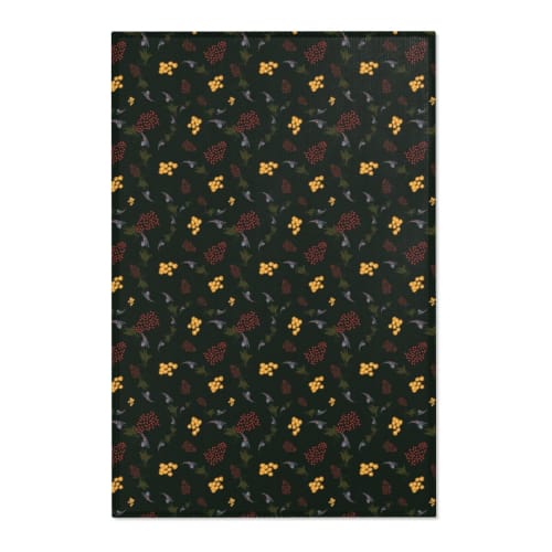 Orchid no.3 Area Rug | Rugs by Odd Duck Press