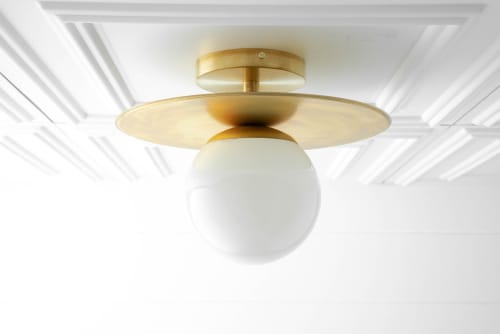 Brass Ceiling Light - Model No. 7651 | Flush Mounts by Peared Creation