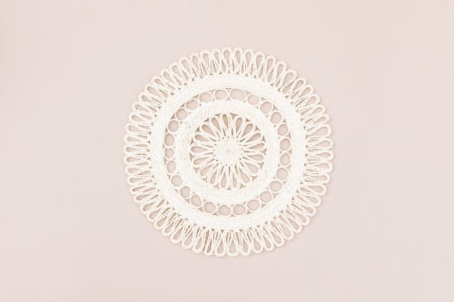 Handwoven Seagrass Placemat | Trivet | All Natural | Tableware by NEEPA HUT