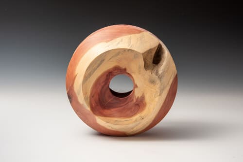 Red Cedar Wheel | Decorative Objects by Louis Wallach Designs