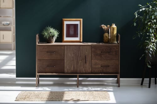 Mid century sideboard, sideboard buffet, sideboard | Storage by Plywood Project
