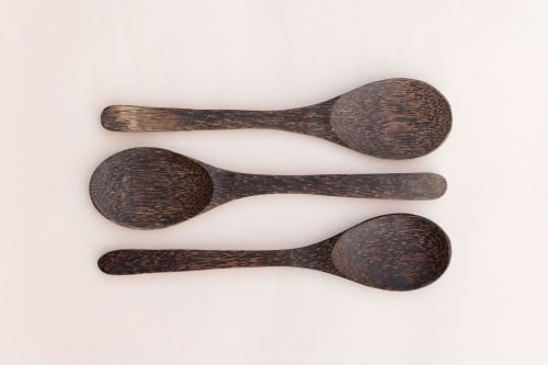Wooden Palm Spoon | Utensils by NEEPA HUT