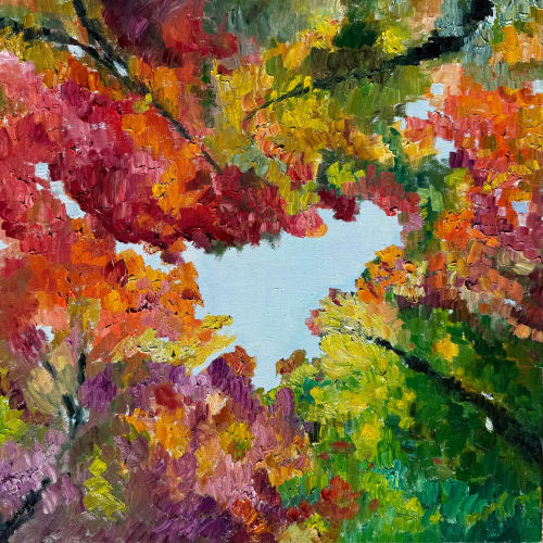 Fall In Love | Paintings by Checa Art