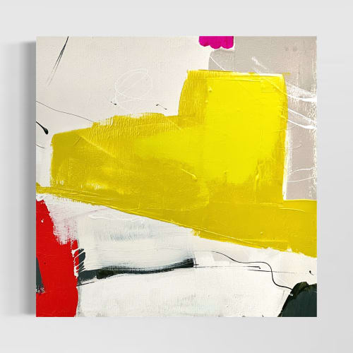 Mini Fini No. 9 | Oil And Acrylic Painting in Paintings by Sarah Finucane