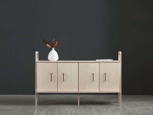 Credenza / Media Console / Sideboard with cabinet 690 | Storage by Plywood Project=