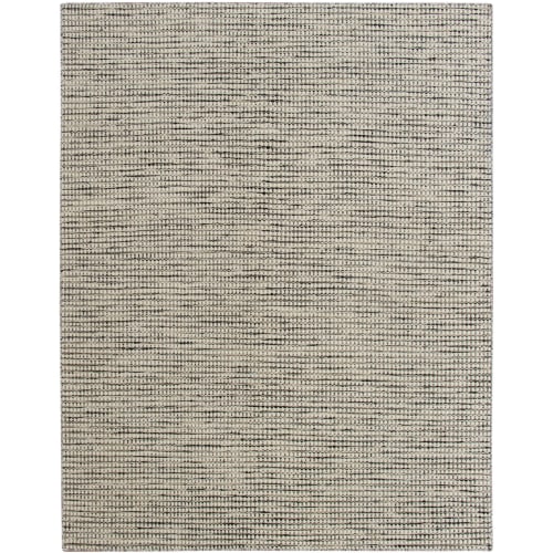 Whitney Black Wool Flatweave Rug | Rugs by Organic Weave Shop