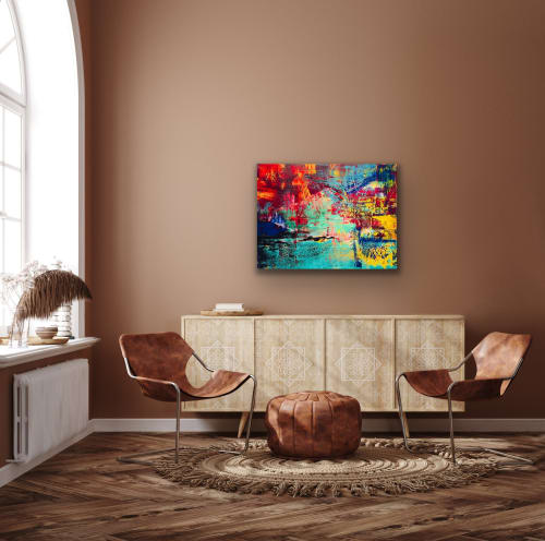 Ka'ena Point | Oil And Acrylic Painting in Paintings by Checa Art