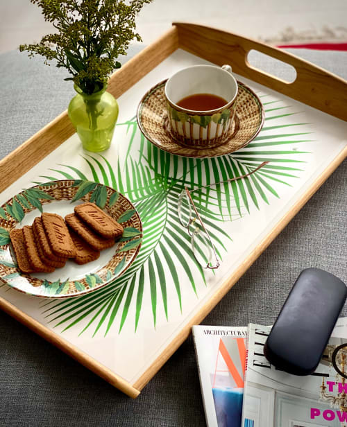 Palm Tray | Decorative Tray in Decorative Objects by Bettibdesign.com
