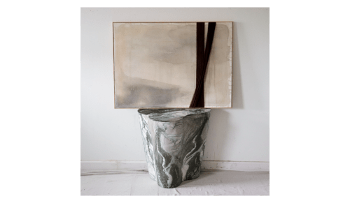 Stillness Canvas Artwork | Mixed Media in Paintings by CER Dye Design