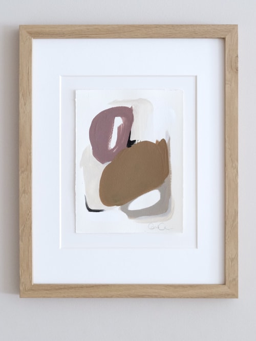 Abstract Mini No. 24 | Oil And Acrylic Painting in Paintings by Cait Courneya