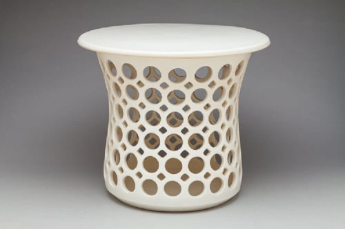 Stout Hourglass Openwork Table | Side Table in Tables by Lynne Meade