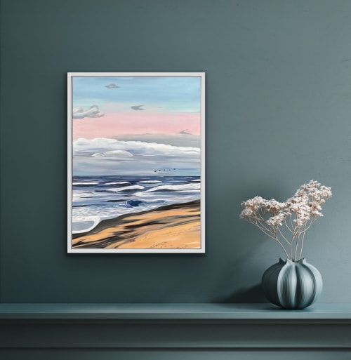 South Beach Sunrise I | Prints by Neon Dunes by Lily Keller