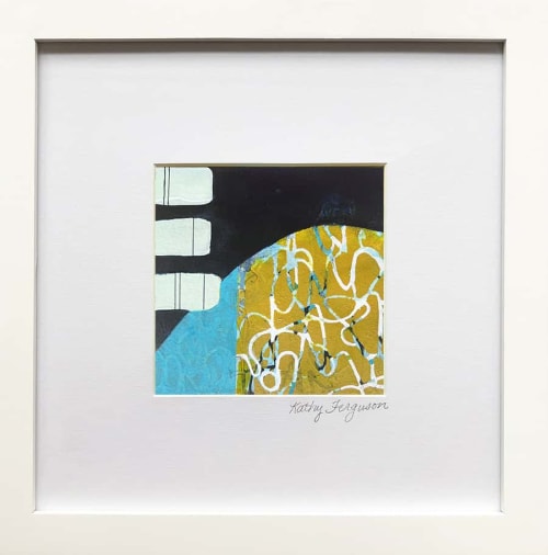 Scribbles | Mixed Media in Paintings by Kathy Ferguson Art