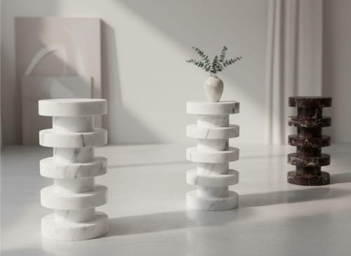 Calacatta viola coffee table | Water Fixtures by AYMARBLEDESIGN LLC