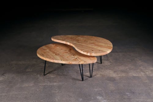 Maple Nesting Coffee Table Set | Tables by Urban Lumber Co.