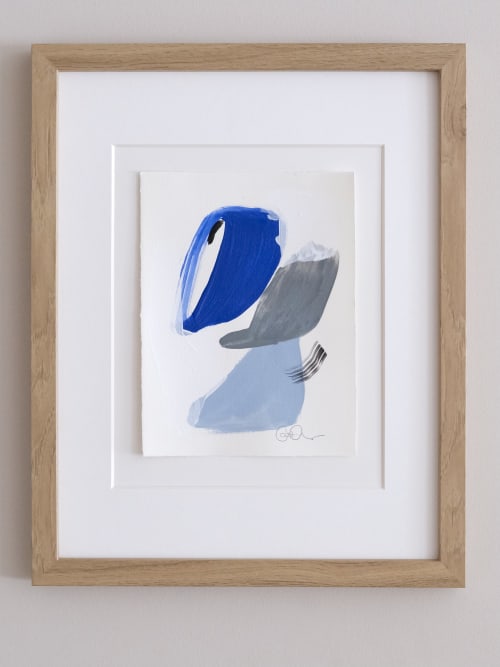 Abstract Mini No. 13 | Oil And Acrylic Painting in Paintings by Cait Courneya