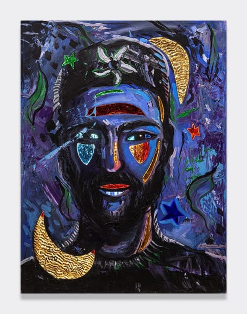 Star Garden | Oil And Acrylic Painting in Paintings by Shawn Button