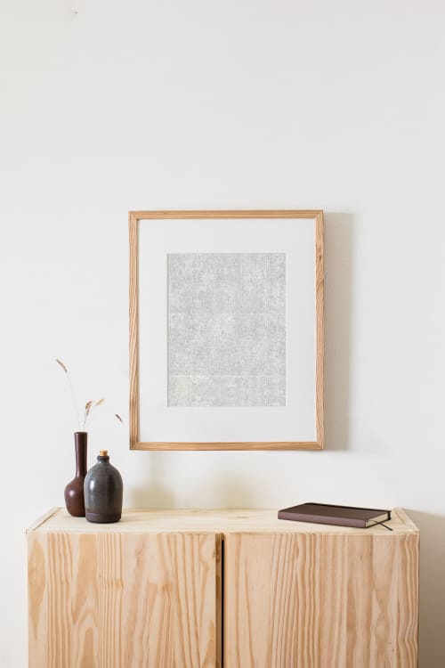 Birch - Grey | Prints by Eso Studio Wallpaper & Textiles