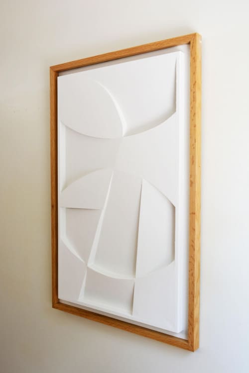 No. 23 Plaster Wall Sculpture | Wall Hangings by Joseph Aurelius