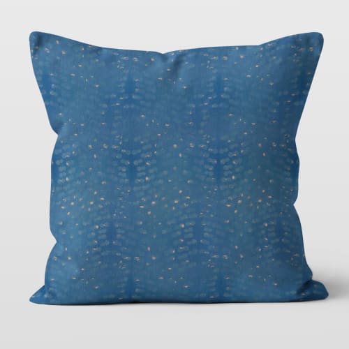 Harpswell Cotton Linen Throw Pillow Cover | Pillows by Brandy Gibbs-Riley