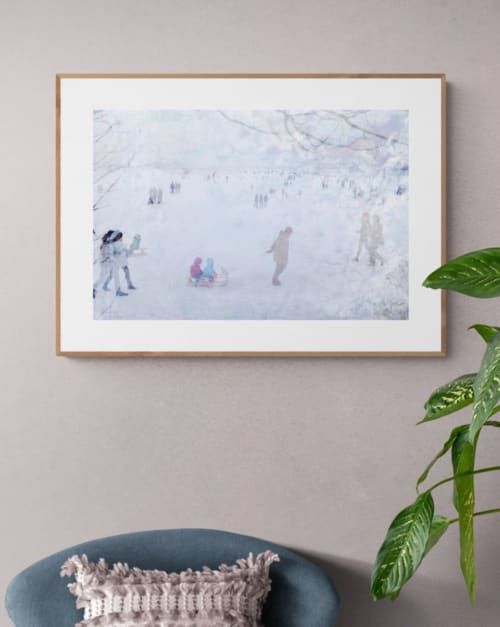 When it snows | Photography by Louise O'Gorman
