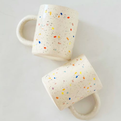 Large Double Sprinkles Mug - Multi colors | Drinkware by OBJECT-MATTER / O-M ceramics