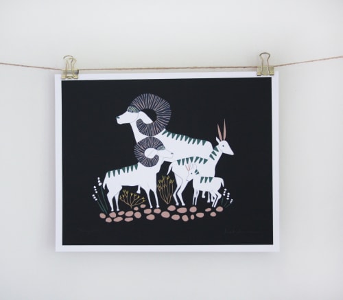 Together Print | Prints by Leah Duncan