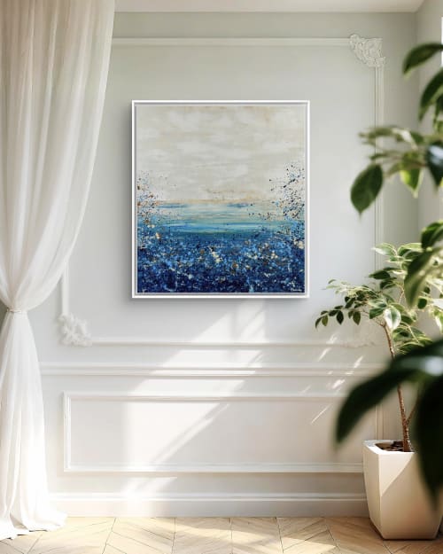 Coastal Meadow - Limited Edition Fine Art Print | Oil And Acrylic Painting in Paintings by Lisa Carney