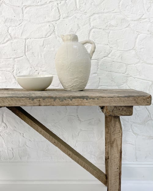 Handmade Ceramic Amphora Jug Vessel