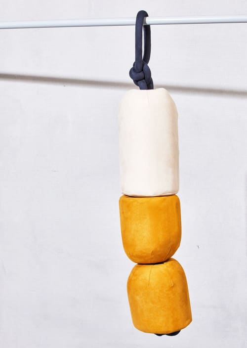 Diver's Buoy in Yellow | Cushion in Pillows by Knots Studio