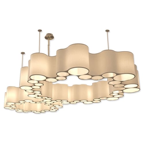 IQ8175 Double Cumulus | Chandeliers by Alan Mizrahi Lighting Design