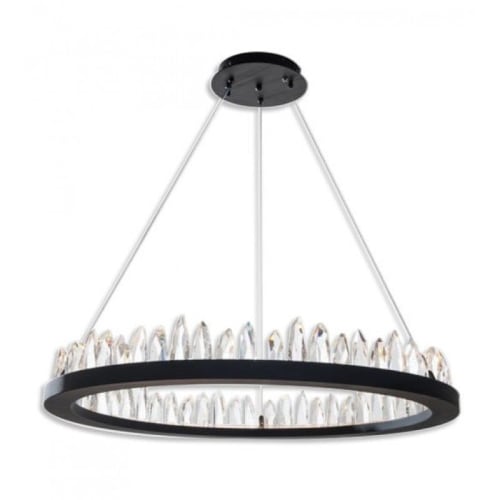 Alan Mizrahi IQ8448 Parkes Crystal | Chandeliers by Alan Mizrahi Lighting Design