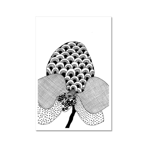 Giant Orchid Giclée Print | Prints by Odd Duck Press