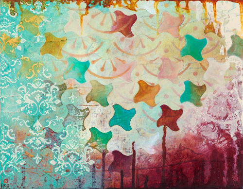 Breezy - 11"x14" Original Painting | Oil And Acrylic Painting in Paintings by Heather Robinson