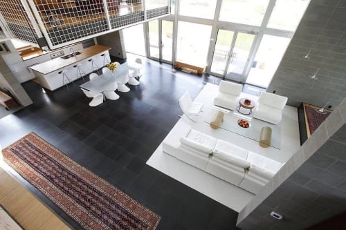 The Nimbus Round Coffee Table | Tables by Eugene Stoltzfus | Private Residence - Keezletown, VA in Keezletown
